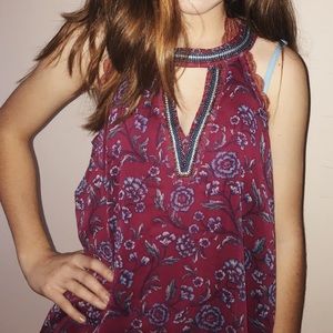 Hollister Keyhole Blouse